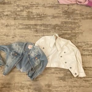 Selling because it is to small colors whittle and blue